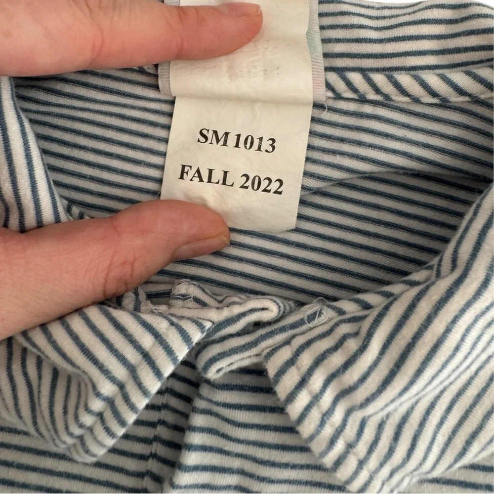 Shrimp and Grits Boys Long Sleeve Polo Boys Size 6